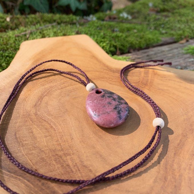 Collier Rhodonite