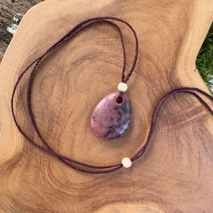 Collier Rhodonite